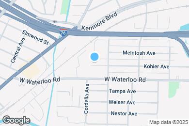 Map image of the property - 1315 Kohler Ave