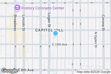 Map image of the property - 1045 Pennsylvania Street