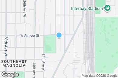 Map image of the property - 2644 23rd Ave W