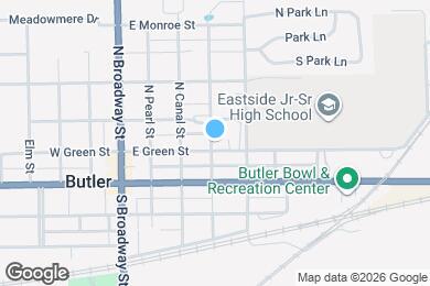Map image of the property - 401 E Green St