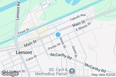 Map image of the property - 510 E Illinois St