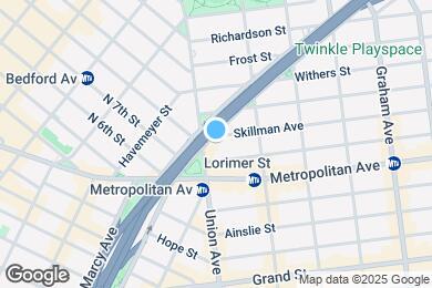 Map image of the property - 14 Skillman Ave