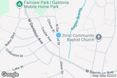 Map image of the property - 1020 N Oakwood St