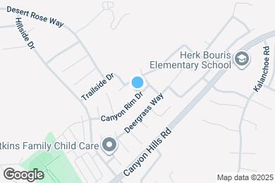 Map image of the property - 34286 Canyon Rim Dr