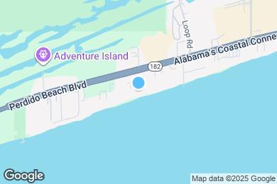 Map image of the property - 24900 Perdido Beach Blvd