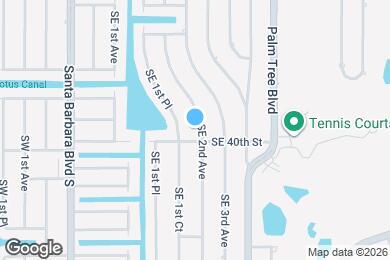 Map image of the property - 3922 SE 2nd Ave