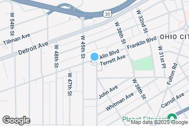 Map image of the property - 1782 W 44th St