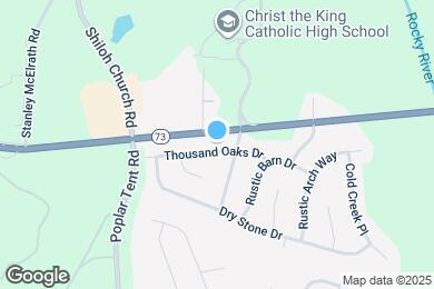 Map image of the property - 11016 Thousand Oaks Dr
