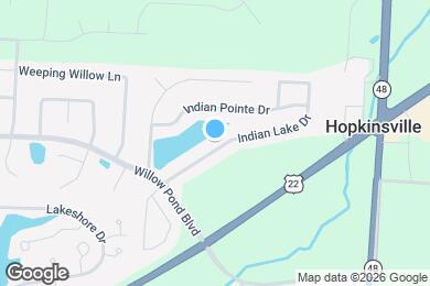 Map image of the property - 504 Indian Lake Dr