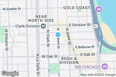 Map image of the property - 1124 N Dearborn St
