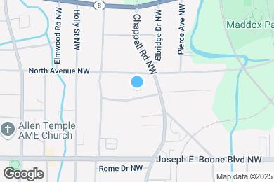 Map image of the property - 1407 Kennesaw Dr NW
