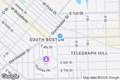 Map image of the property - 515 E Broadway