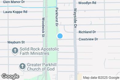Map image of the property - 7804 Crestview Dr