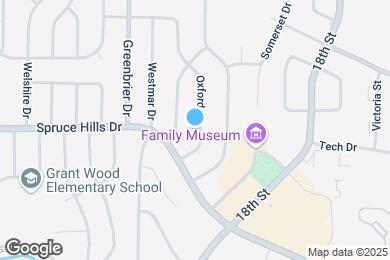 Map image of the property - 2948 Oxford Dr