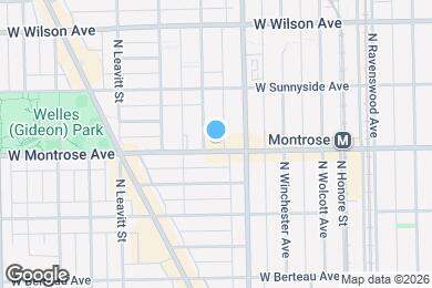 Map image of the property - 2026 W Montrose Ave