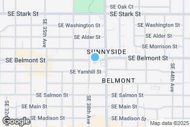 Map image of the property - 3820 SE Belmont St