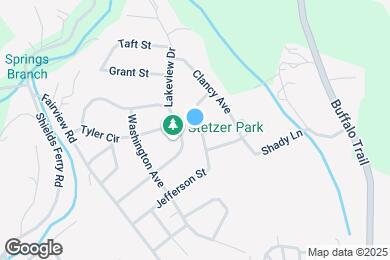 Map image of the property - 1619 Jefferson St