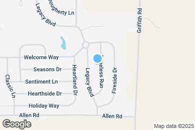 Map image of the property - 620 Timeless Run