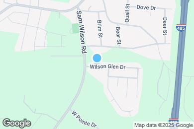 Map image of the property - 10526 Wilson Glen Dr
