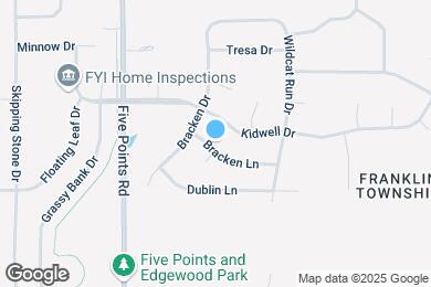 Map image of the property - 7156 Bracken Ln