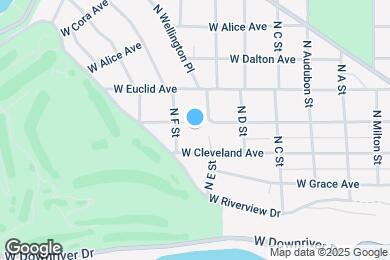Map image of the property - 3311 W Fairview Ave