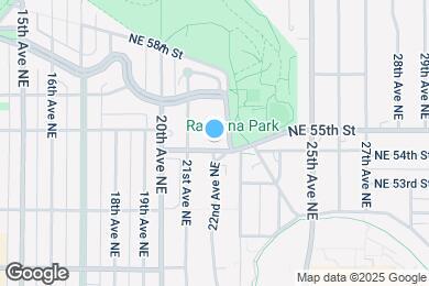 Map image of the property - 2120 NE 54th St