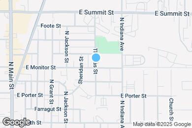 Map image of the property - 618 Thomas St