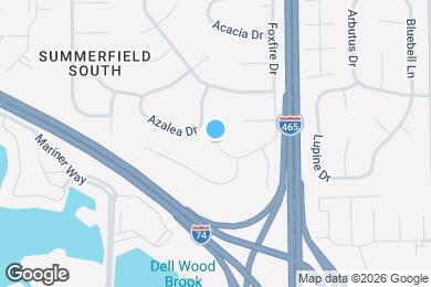 Map image of the property - 6722 Foxfire Dr