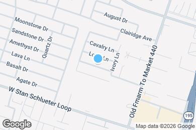 Map image of the property - 1209 Vanguard Ln