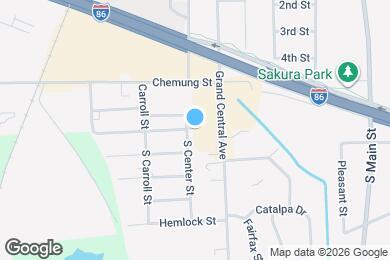 Map image of the property - 4176 S Center St
