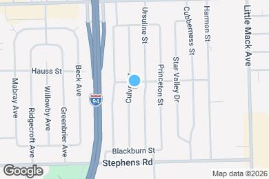 Map image of the property - 24616 Culver St