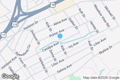 Map image of the property - 4009 Catalpa Ave