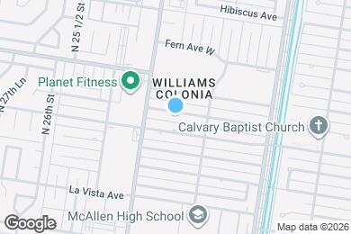 Map image of the property - 2125 Camellia Ave