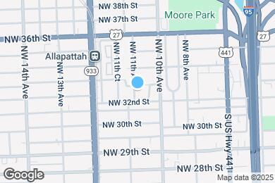 Map image of the property - 3227 NW 11th Ave