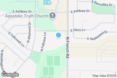 Map image of the property - Glory Lane Apartments