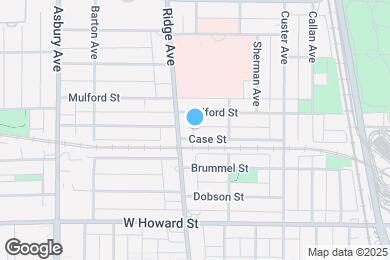 Map image of the property - 829 Case St