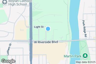 Map image of the property - 3731 Normandy Ave