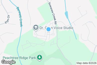 Map image of the property - 1318 Bennett Creek Overlook