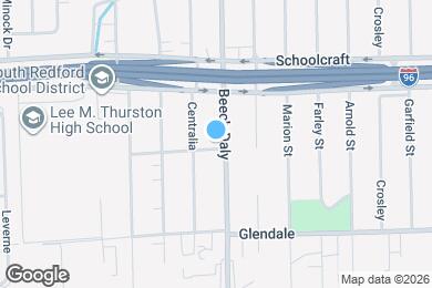 Map image of the property - 13505 Beech Daly