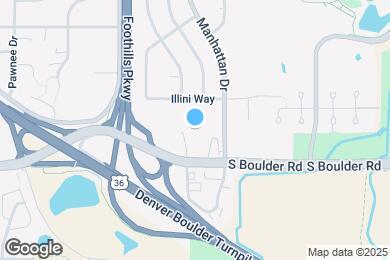 Map image of the property - 20 S Boulder Cir