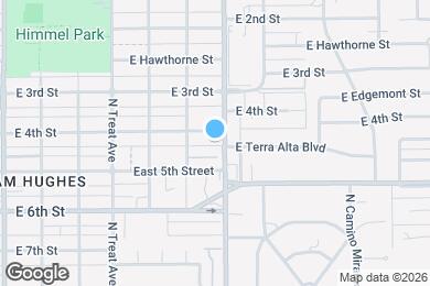 Map image of the property - 3080 E 4th St