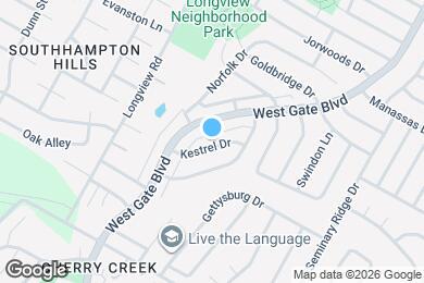 Map image of the property - 2902 Kestrel Dr