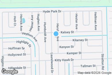 Map image of the property - 6125 Hershey Ave
