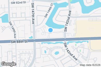 Map image of the property - 14421 N Kendall Dr