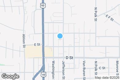 Map image of the property - 513 N Jefferson St