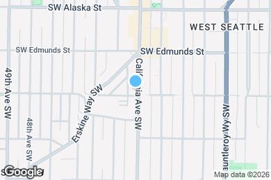 Map image of the property - 4847 California Ave SW