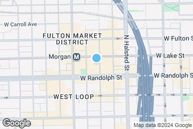 Map image of the property - The Row Fulton Market