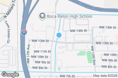 Map image of the property - 1382 NW 13th Ct