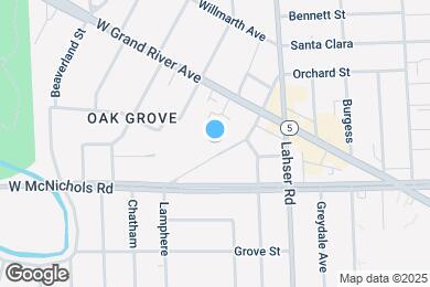Map image of the property - 17195 Redford St