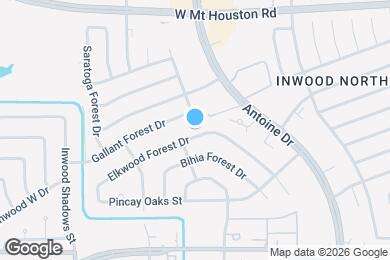 Map image of the property - 6018 Elkwood Forest Dr